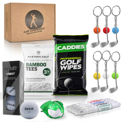 Golf Gift Set: The Golfers Survival Kit (Ready to Gift!) 6 Must-Haves for the Modern Golfer | Suitable For All Golfers | Ready To Hand Over