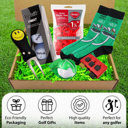 Mens Golf Gift Set (7 Premium Items) Perfect Gift For Any Golfer