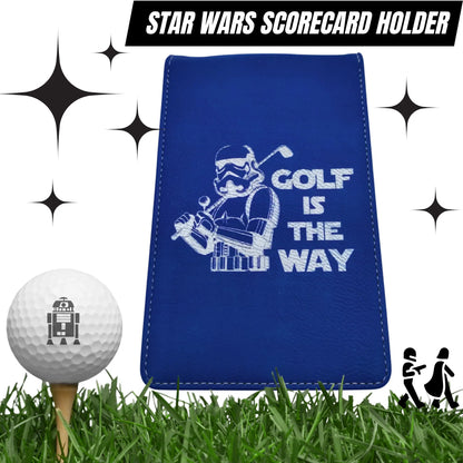 Star Wars Golf Scorecard Holder - Stormtrooper - Blue & Silver